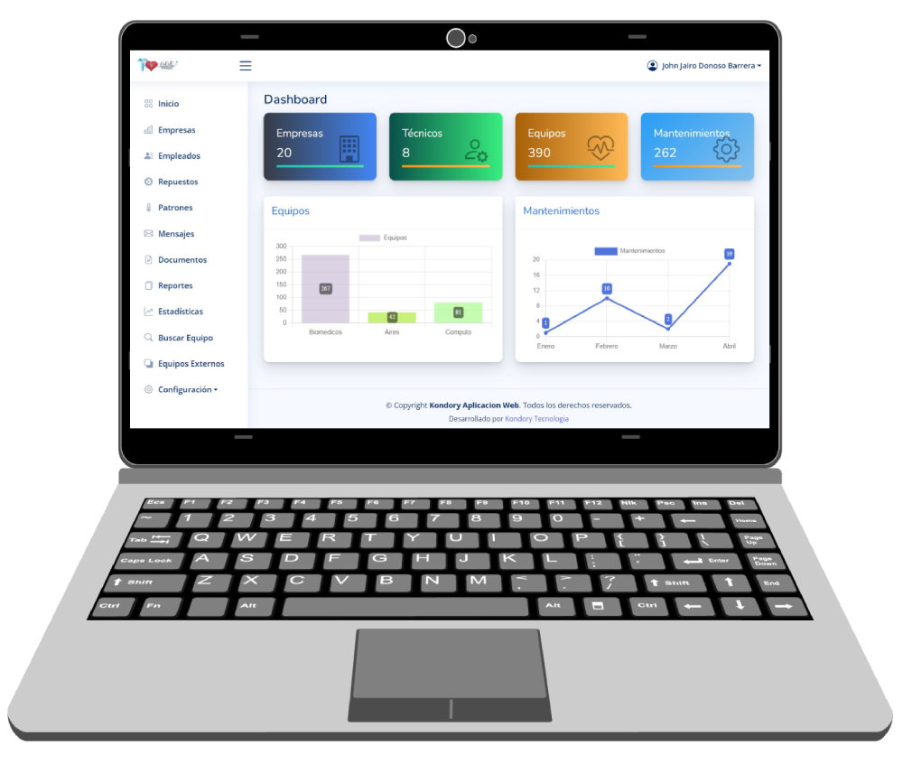 Support ticket module in BioMantenimiento